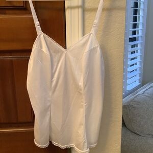 Women’s white laced Camisole